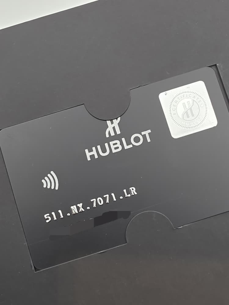 Hublot Classic Fusion 45 In Titanium with Grey Strap and Dial