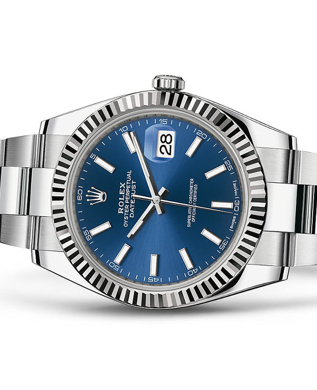 Rolex Datejust 41mm Azzure Dial