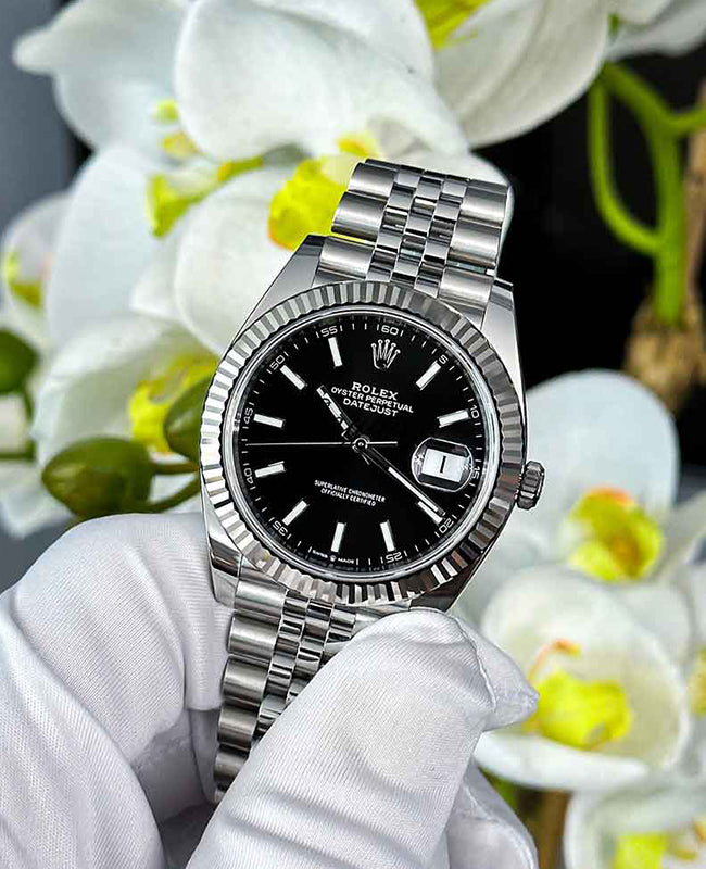 Rolex Datejust 41mm Black Dial