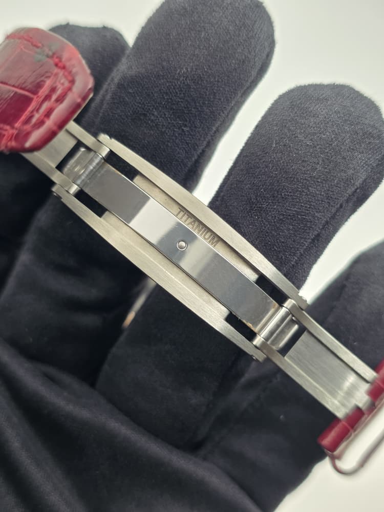 Richard Mille RM023 Automatic in Rose Gold with Alligator Strap and Titanium Clasp