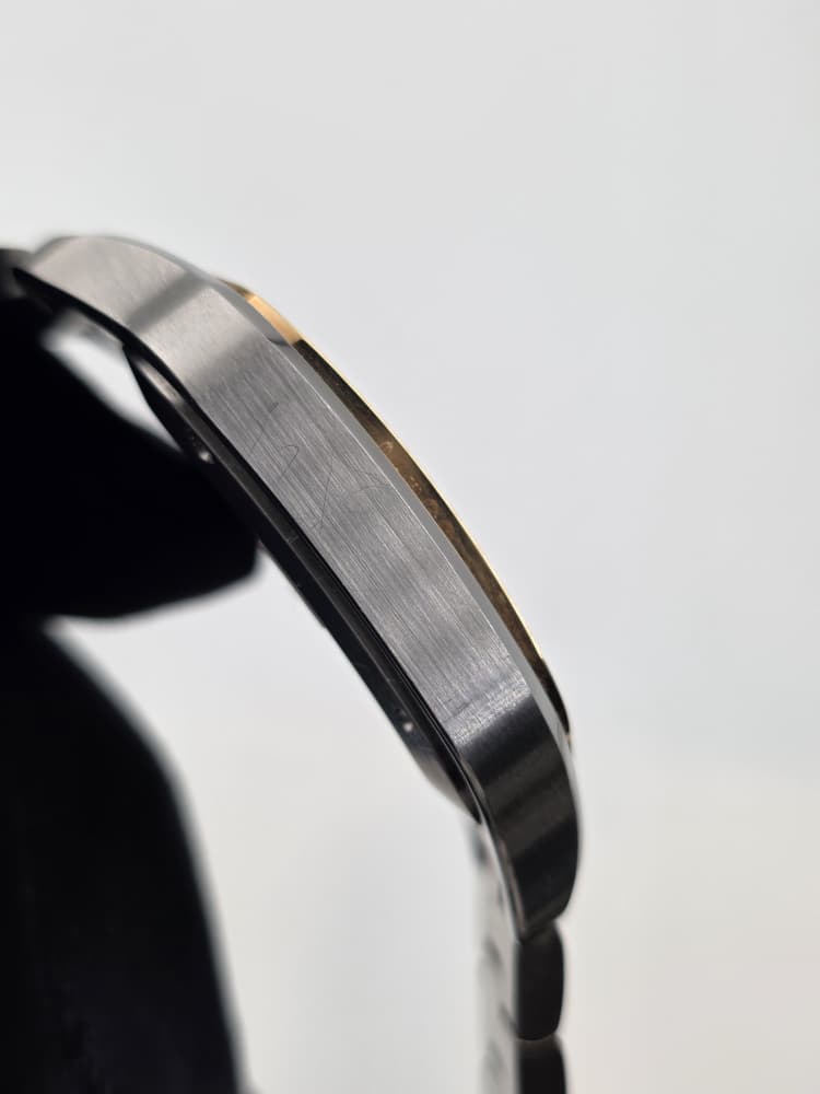 Cartier Santos Large Yellow Gold and Steel with White Dial