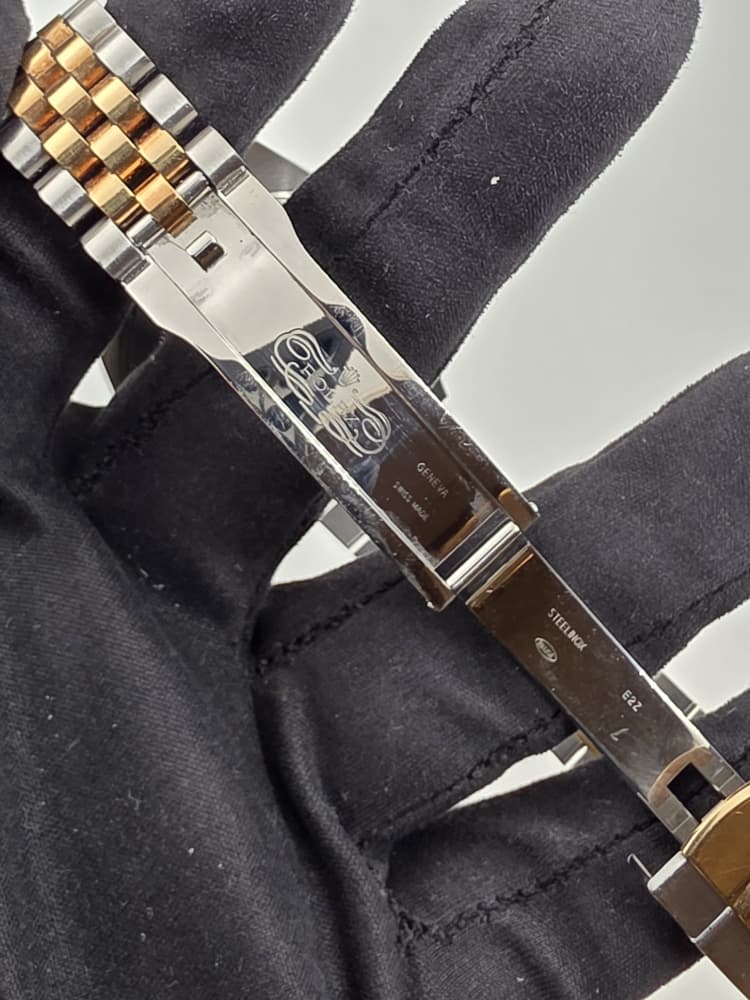 Rolex Datejust 41 Yellow Gold and Steel with Wimbledon Dial and Jubilee Bracelet
