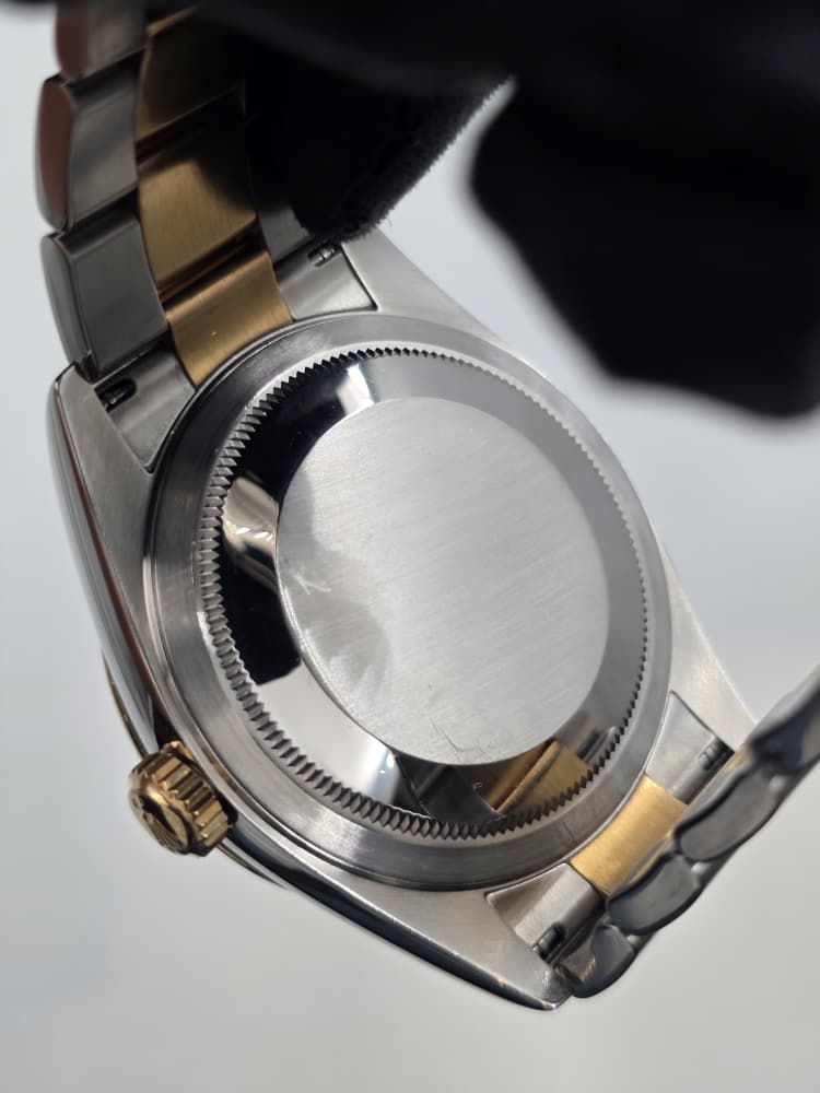 Rolex Skydweller Yellow Gold and Steel with Champagne Dial and Oyster Bracelet