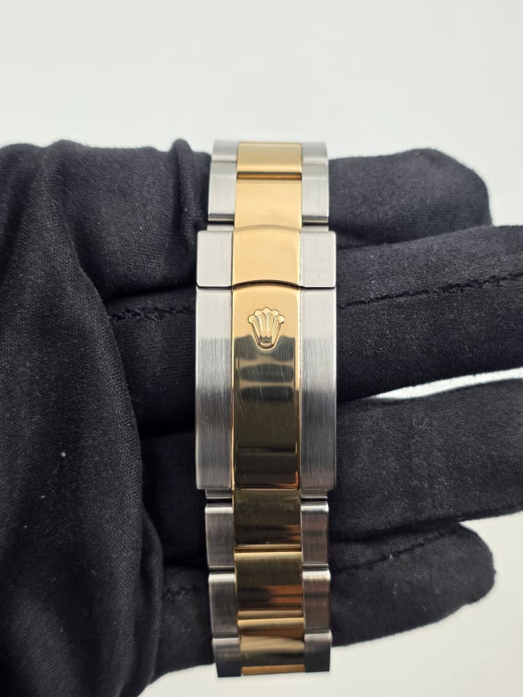 Rolex Skydweller Yellow Gold and Steel with Champagne Dial and Oyster Bracelet